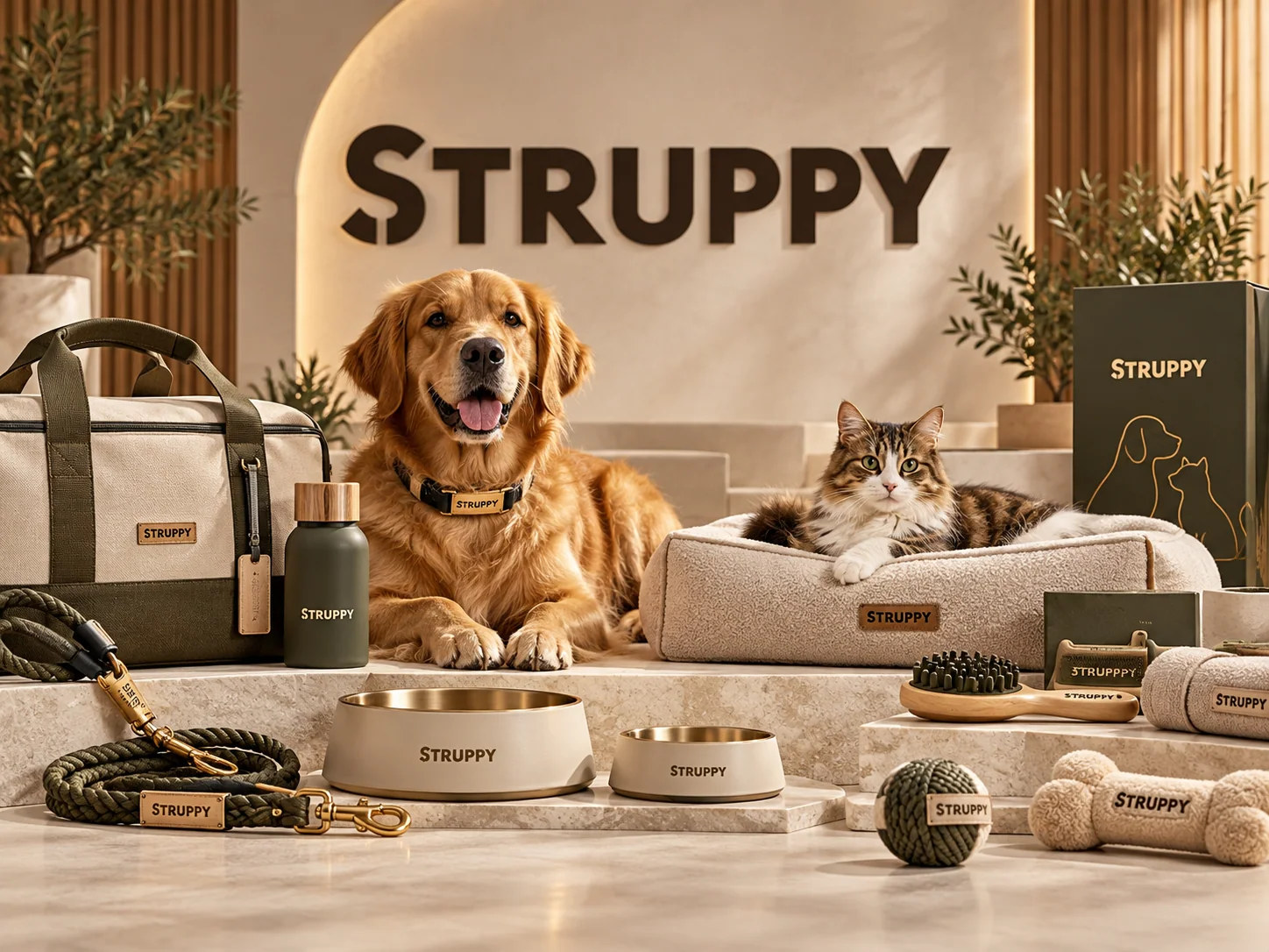 STRUPPY brand concept: Pet Accessories