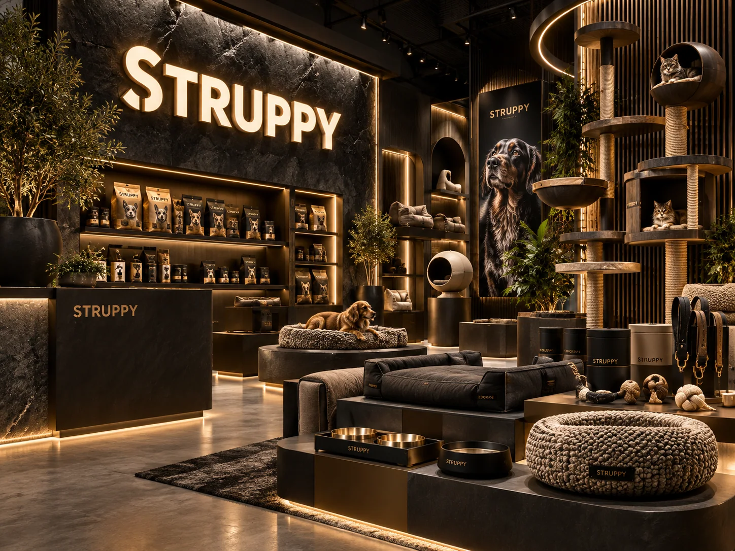 STRUPPY brand concept: Pet Furniture